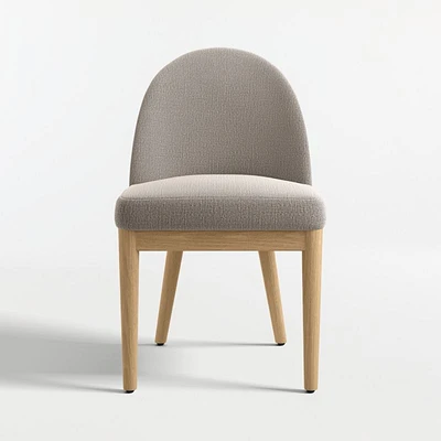 Ana Grey Natural Wood Dining Chair