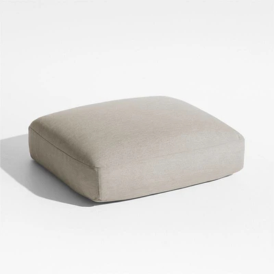 Andorra Sand Outdoor Ottoman Cushion