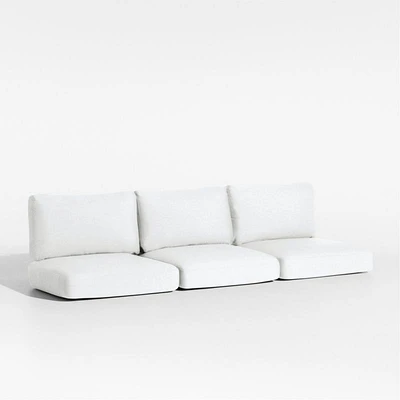 Andorra White Sunbrella ® Outdoor Sofa Cushion