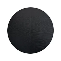 Aniston Black 45" Round Extension Dining Table