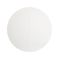 Aniston White 45" Round Extension Dining Table
