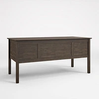 Ainsworth Charcoal Cherry Executive Desk