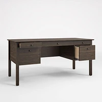 Ainsworth Charcoal Cherry Executive Desk