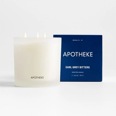 Apotheke Earl Grey Bitters-Scented 3-Wick Candle