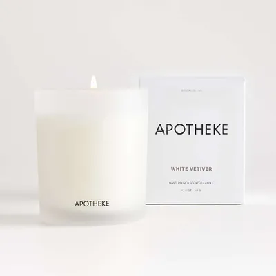 Apotheke White Vetiver Boxed Candle