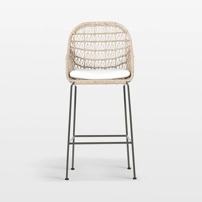Arcadia Outdoor Bar Stool With Cushion
