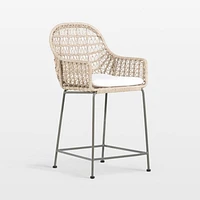 Arcadia Outdoor Counter Stool With Cushion