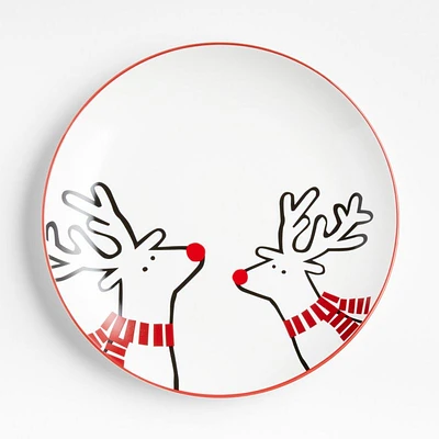 Joan Anderson Arctic Friends Holiday Dinner Plate