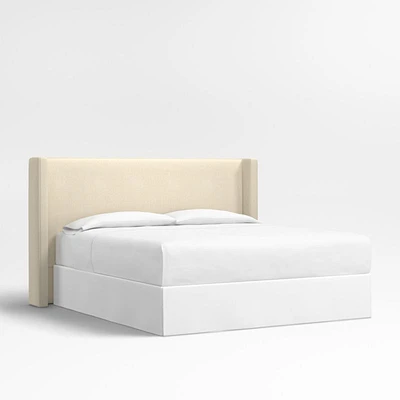 Arden 52" Ivory Upholstered King Headboard