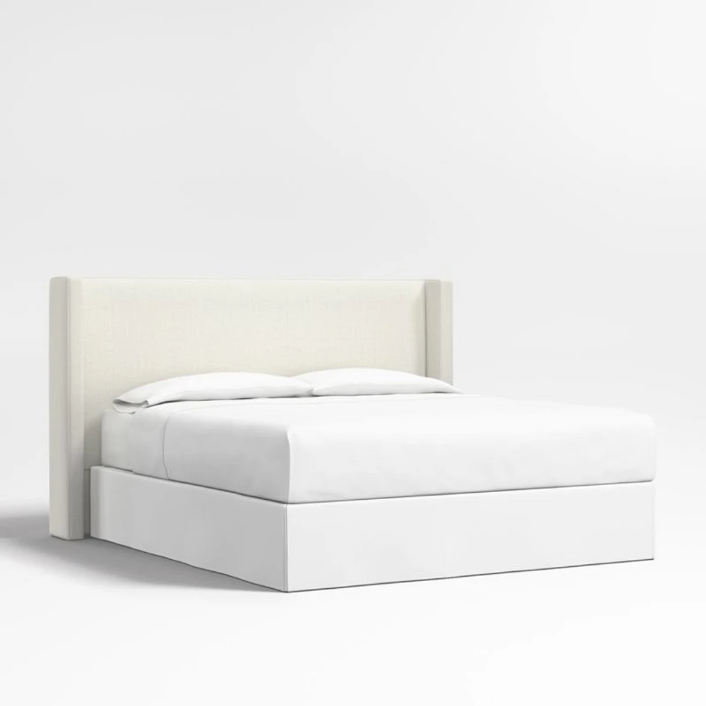 Arden 52" Ivory King Upholstered Headboard