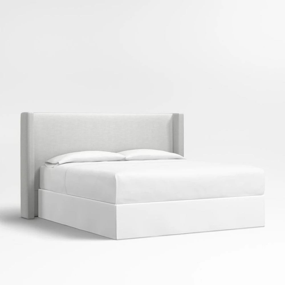Arden 52" Oyster Grey Beige King Upholstered Headboard
