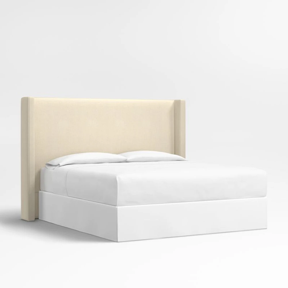 Arden 60" Ivory Upholstered King Headboard
