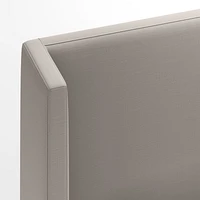 Arden Graphite Grey Upholstered Queen Bed with 60" Headboard