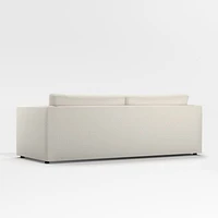 Aris 88" Deep Track-Arm Bench Sofa