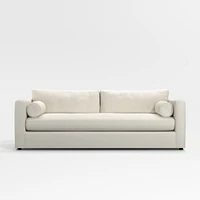 Aris 88" Deep Track-Arm Bench Sofa