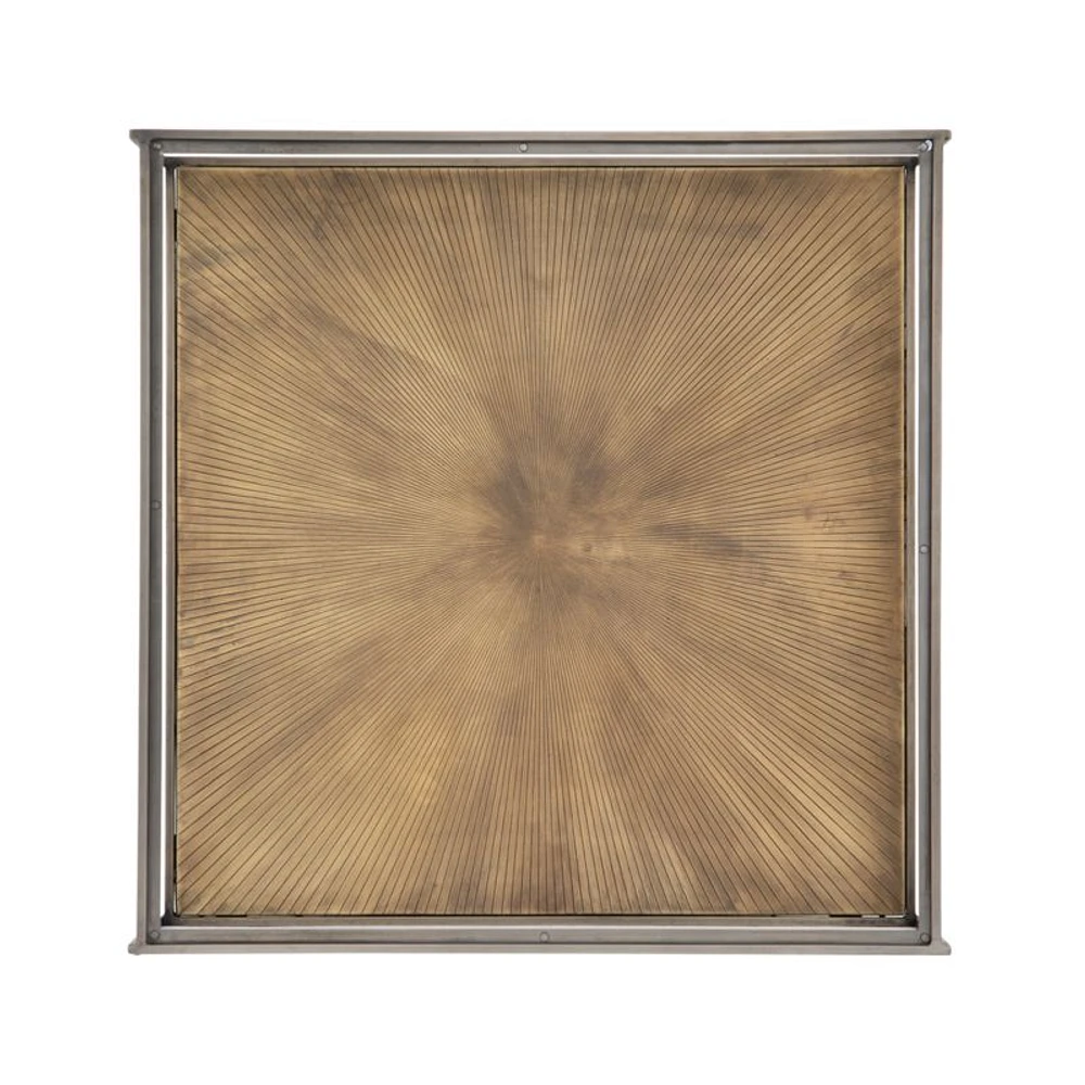 Array Square Coffee Table with Shelf