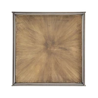Array Square Coffee Table with Shelf