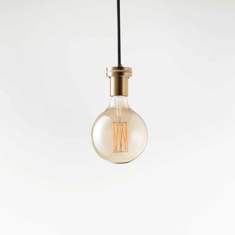 Arren Brass Single Pendant Light Socket