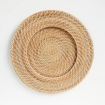 Artesia Natural Rattan Charger Plate