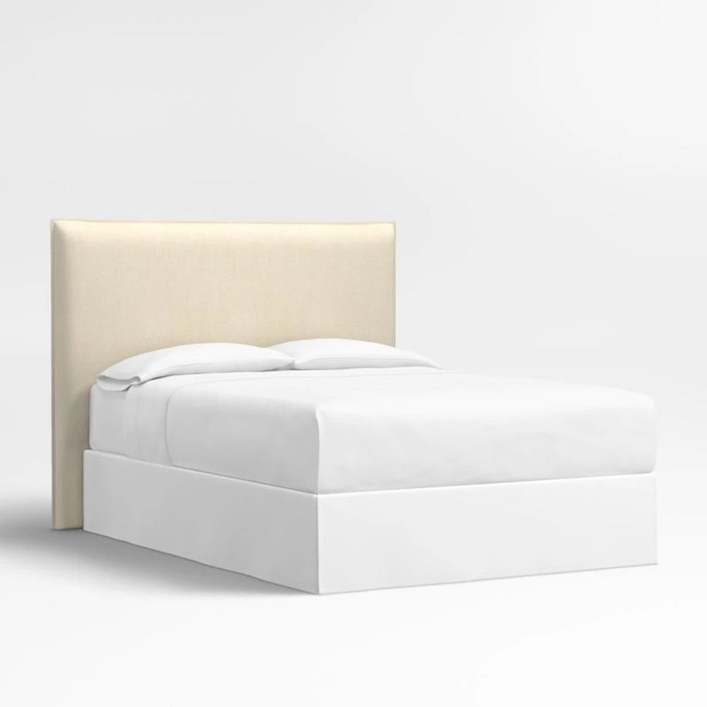 Arvada 54" Ivory Upholstered King Headboard
