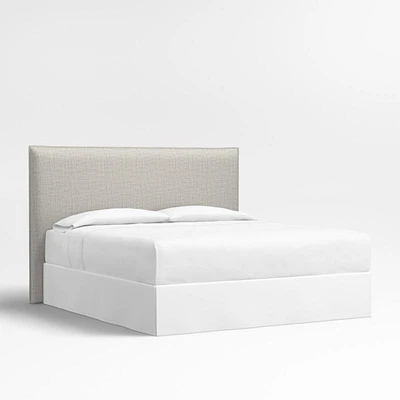 Arvada 54" Mist Grey Upholstered King Headboard