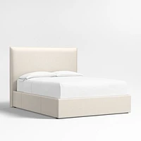 Arvada 54" Upholstered Queen Headboard with Storage Bed Base
