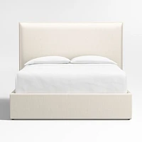 Arvada 54" Upholstered Queen Headboard with Storage Bed Base