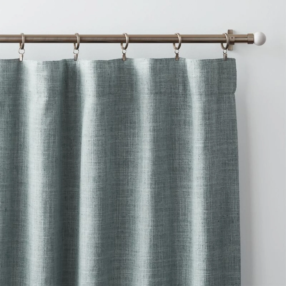 Ashbery Mist Blue Window Curtain Panel 52"x84"