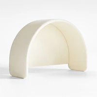 Aksel Fabric-Covered Kids Desk Hutch