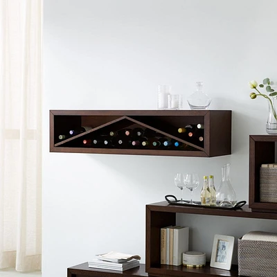 Aspect Coffee 47.5" Floating Cube Shelf Wine Insert