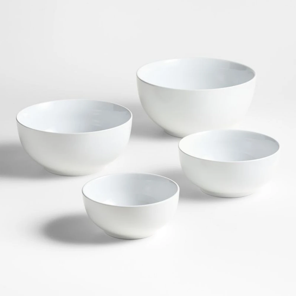 Aspen Coupe Mixing and Serving Bowls, Set of 4