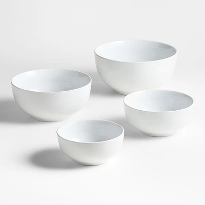 Aspen Coupe Mixing and Serving Bowls, Set of 4