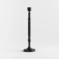 Astryd Black Metal Taper Holder 15"