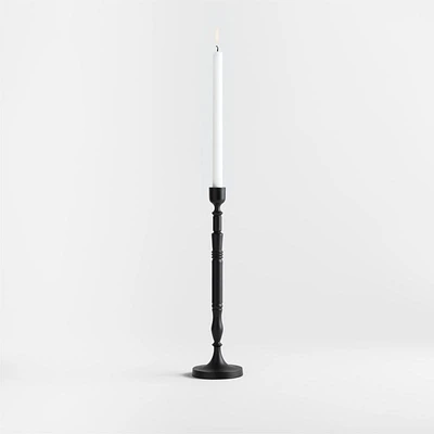 Astryd Black Metal Taper Holder 15"