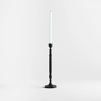 Astryd Black Metal Taper Holder 15"