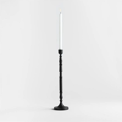 Astryd Black Metal Taper Holder 18"