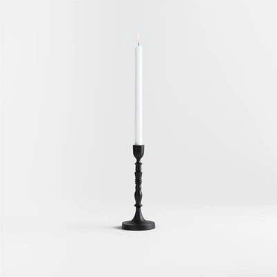 Astryd Black Metal Taper Holder 9"