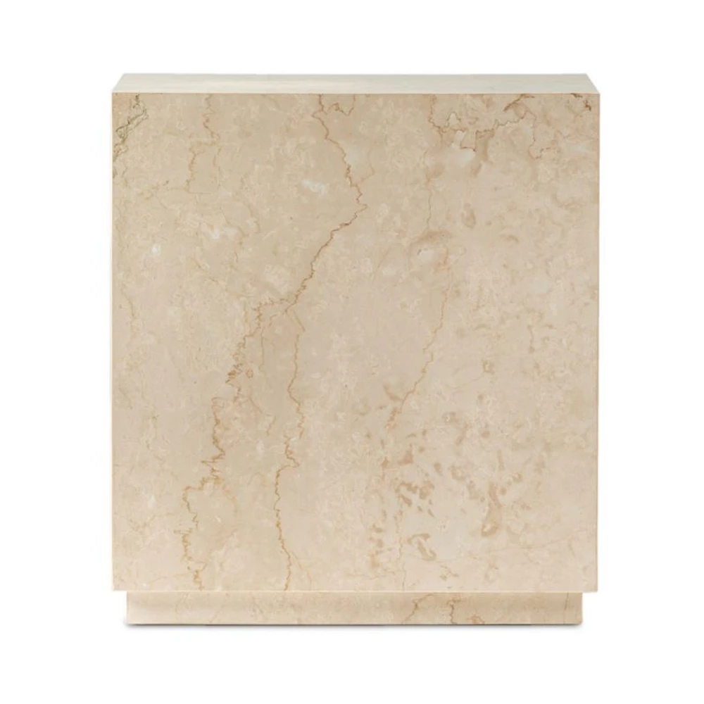 Athens Marble Outdoor End Table