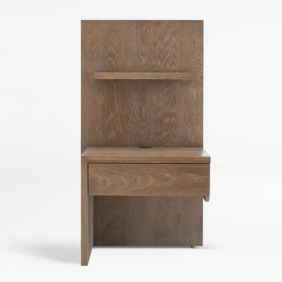 Atlas Left One Panel Night Stand with Light