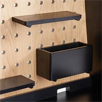 Atticus Kids Black Desk Hutch