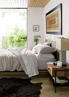 Favorite Organic Cotton Percale Dove Grey Twin/Twin XL Bed Sheet Set