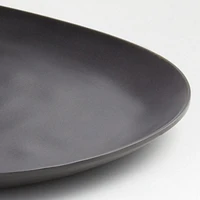 Audley Dark Grey Bamboo Melamine Serving Platter