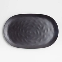 Audley Dark Grey Bamboo Melamine Serving Platter