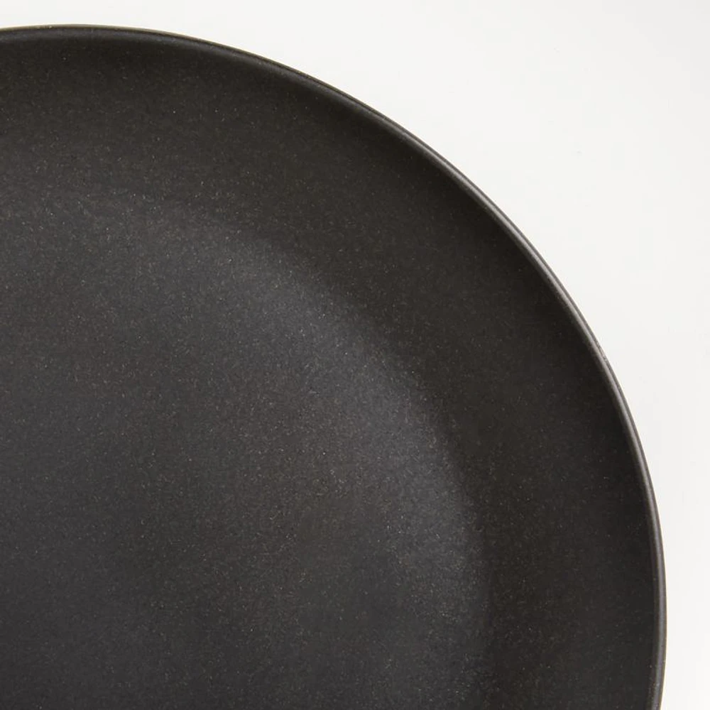 Audley Grey Outdoor Bamboo and Melamine Dinner Plate