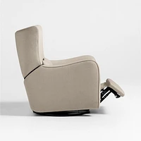 Aurora Sand Castle Nursery Electronic Power Recliner with Night Light