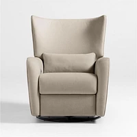 Aurora Sand Castle Nursery Electronic Power Recliner with Night Light