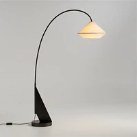 Avenir Dark Bronze Metal Arc Floor Lamp 79"