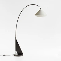 Avenir Dark Bronze Metal Arc Floor Lamp 79"