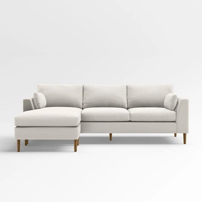 Avondale Wood Leg 3-Seat Lounger