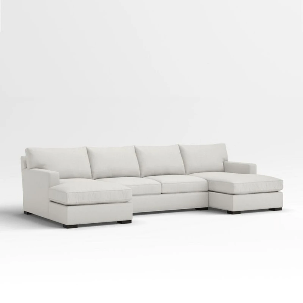 Axis 3-Piece Double Chaise Sectional Sofa